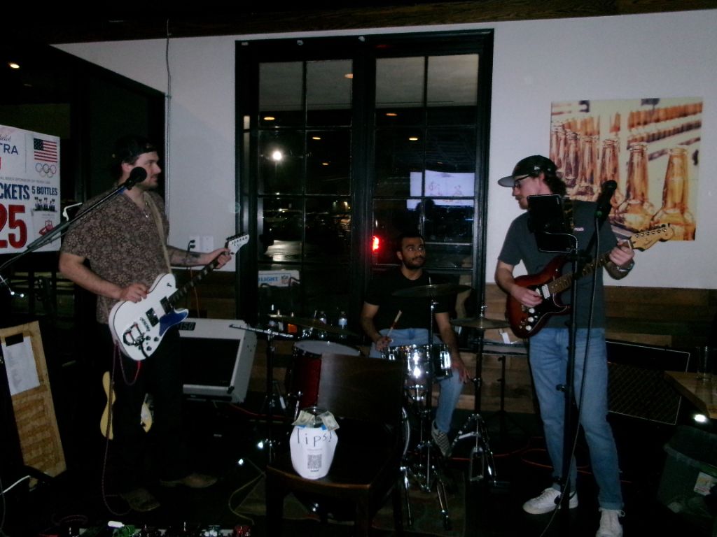 Old Line Revival full band on stage